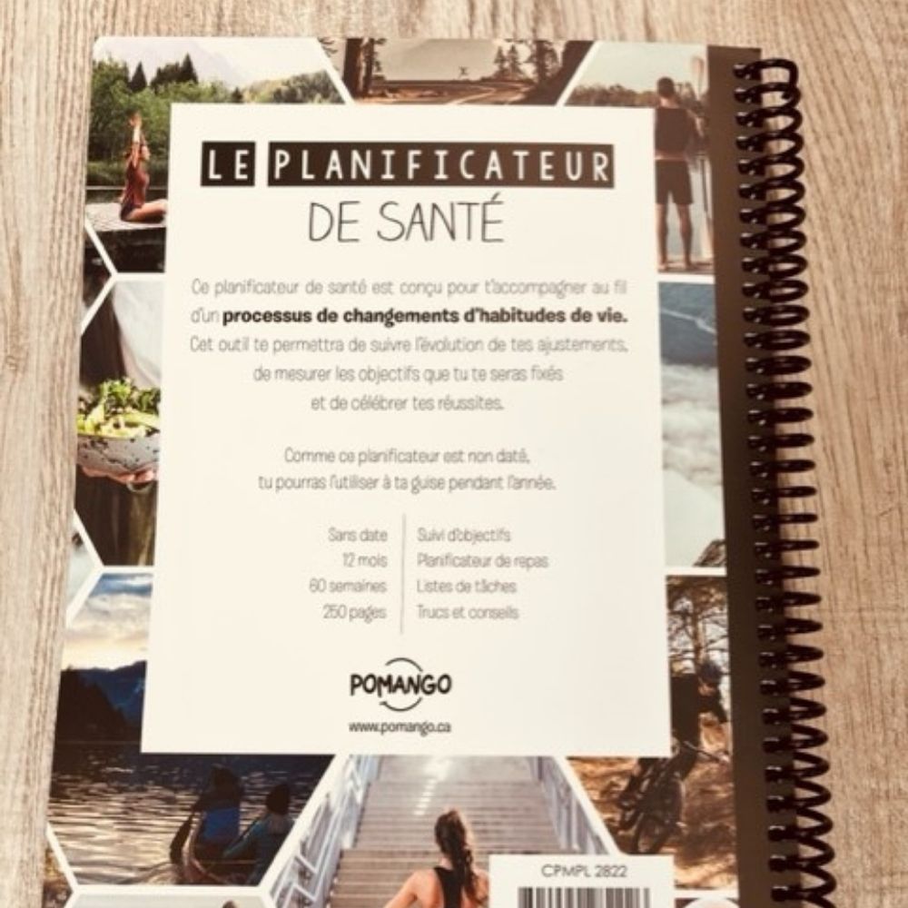 Agenda Ma Santé - Planificateur Bien-Être Holistique